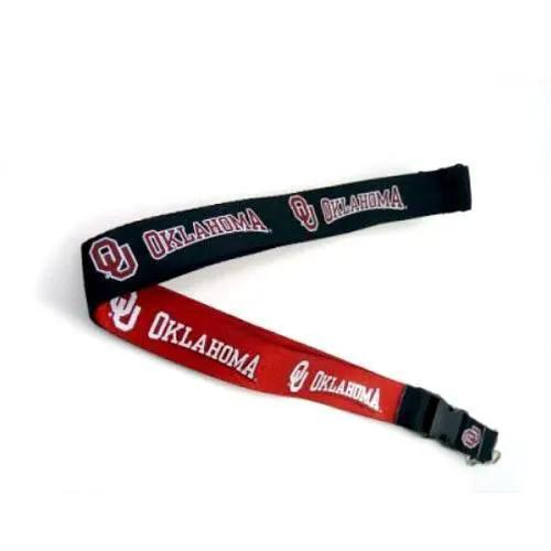  Oklahoma Sooners Reversible Lanyard By Aminco With Key Ring -  ToylandEU™