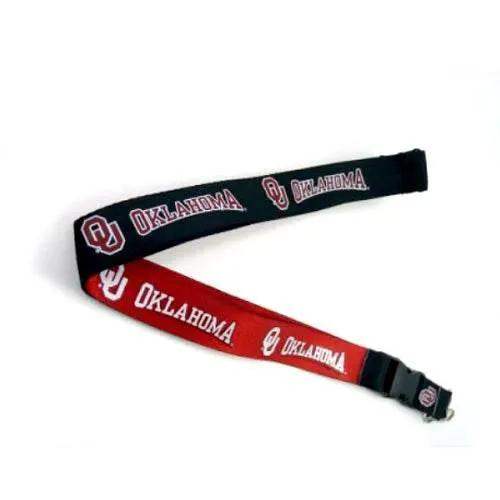  Oklahoma Sooners Reversible Lanyard By Aminco With Key Ring -  ToylandEU™