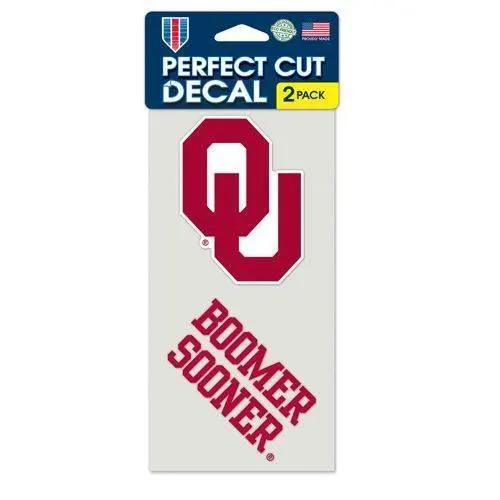  Oklahoma Sooners Set of 2 Die Cut Decals -  ToylandEU™