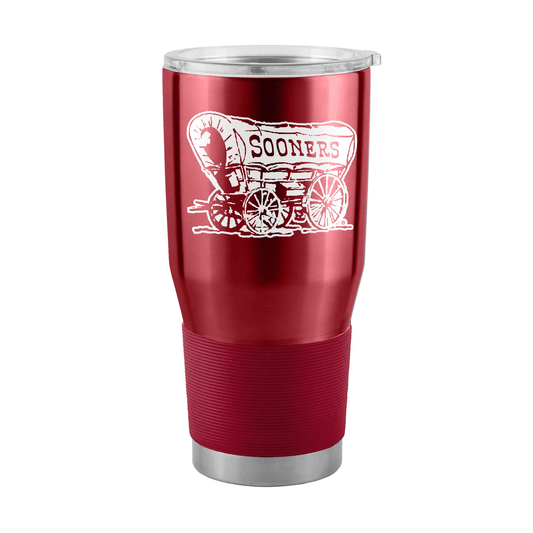 Oklahoma Sooners Travel Tumbler 30oz Stainless Steel - ToylandEU