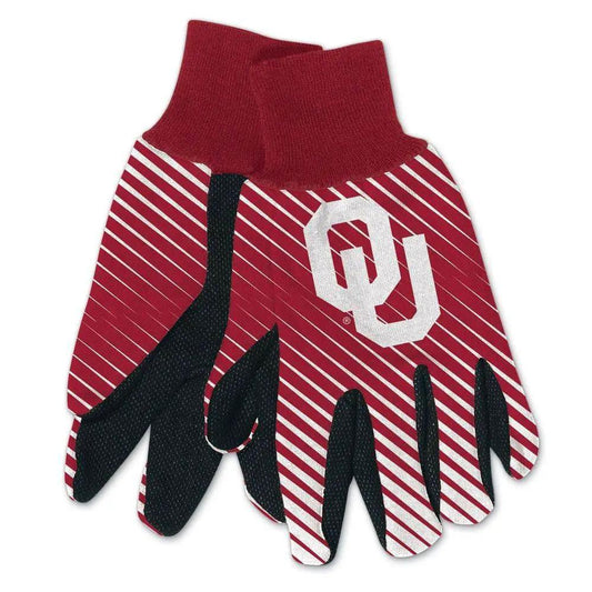  Oklahoma Sooners Two Tone Gloves Heavyweight Cotton Twill -  ToylandEU™
