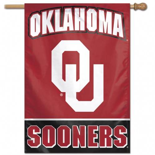 Oklahoma Sooners Vertical Banner 28x40 Alternate Design - ToylandEU