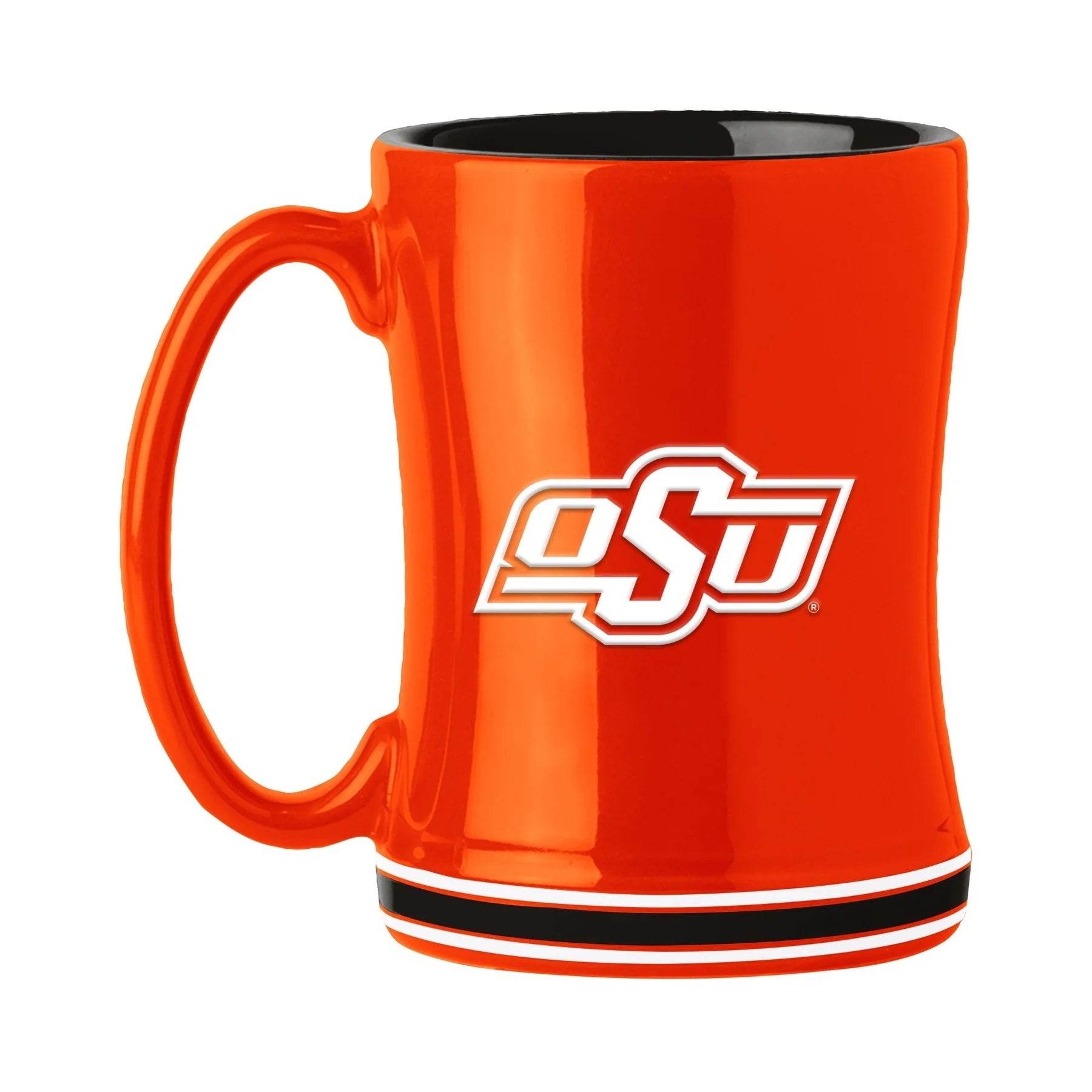 Oklahoma State Cowboys 14oz Sculpted Relief Coffee Mug - ToylandEU