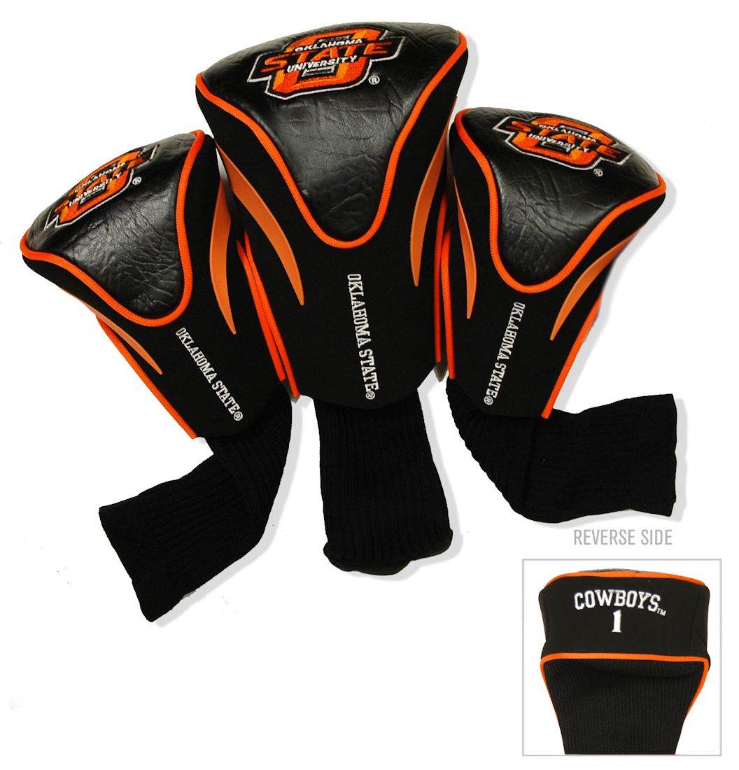 Oklahoma State Cowboys 3 Piece Contour Headcover Set - ToylandEU
