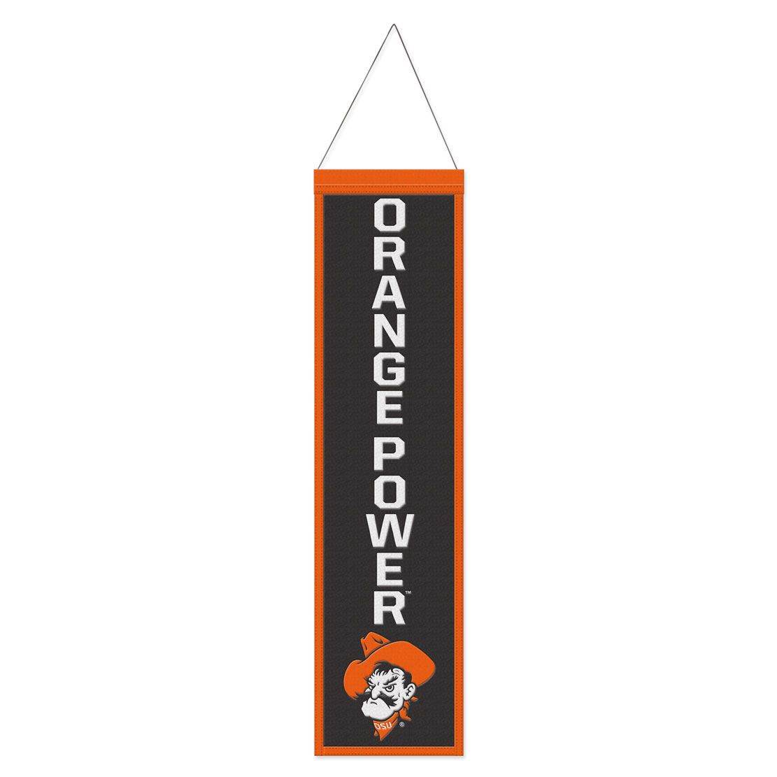 Oklahoma State Cowboys Banner Wool 8x32 Heritage Design - ToylandEU