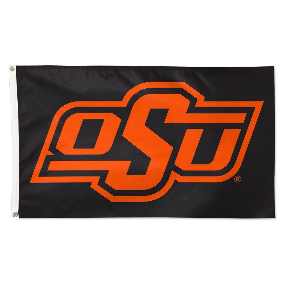 Oklahoma State Cowboys Flag 3x5 Quad Ends Brass Grommets - ToylandEU