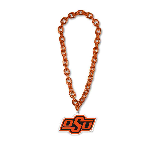 Oklahoma State Cowboys Foam Logo Necklace With Chain - ToylandEU