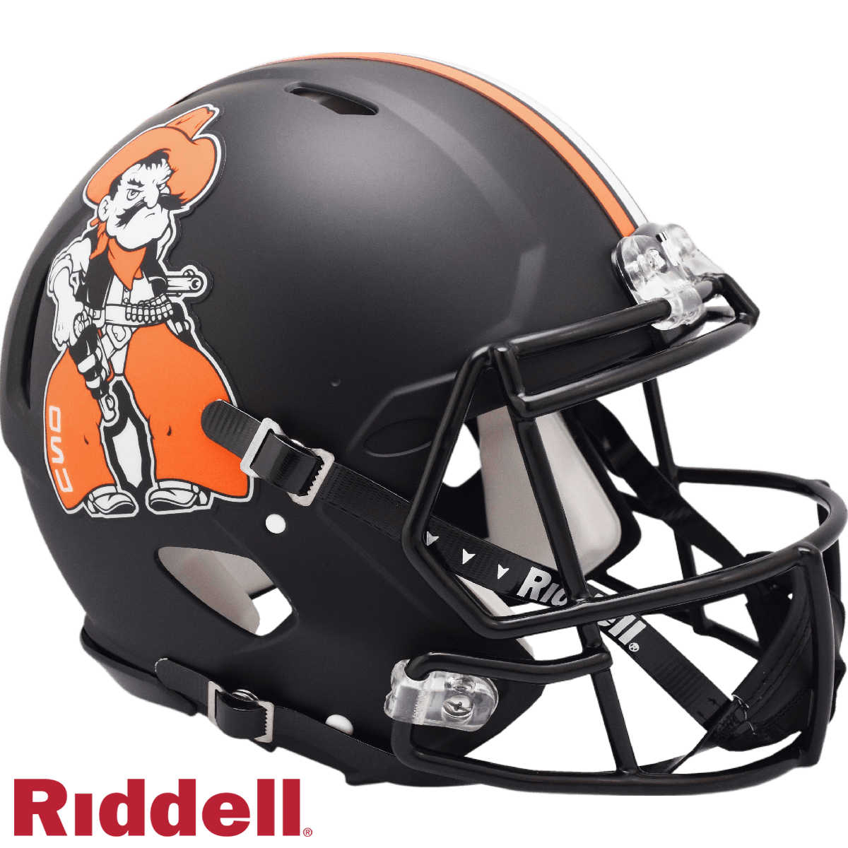 Oklahoma State Cowboys Helmet Riddell Authentic Pistol Pete - ToylandEU