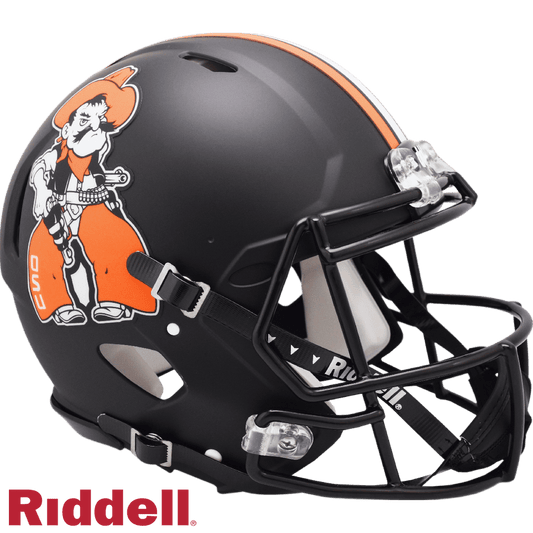 Oklahoma State Cowboys Helmet Riddell Authentic Pistol Pete - ToylandEU