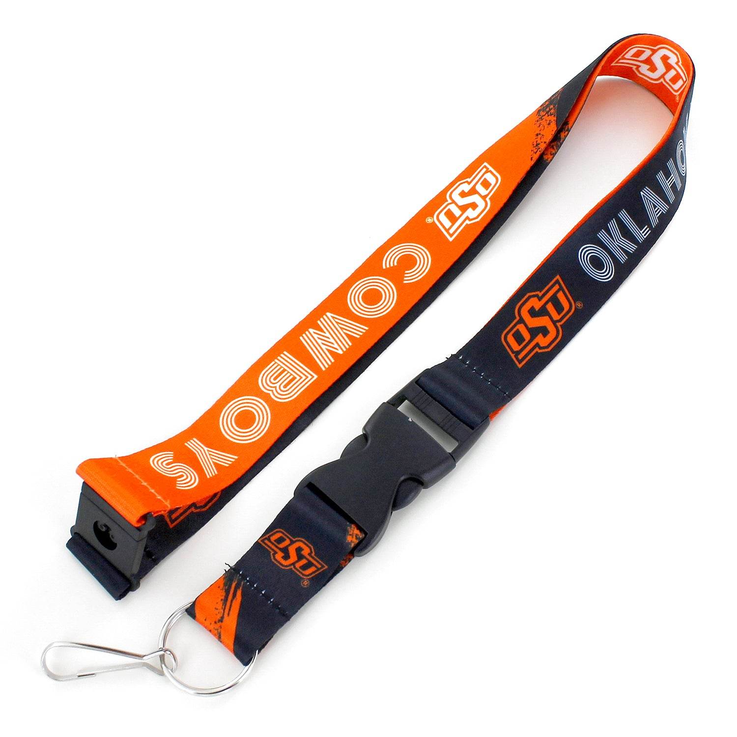 Oklahoma State Cowboys Lanyard Crossfade Sublimated Design - ToylandEU