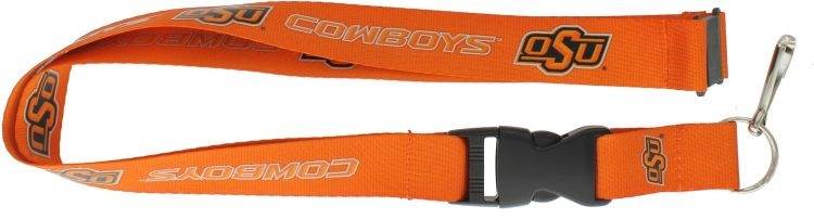 Oklahoma State Cowboys Lanyard Orange Alternate Breakaway - ToylandEU