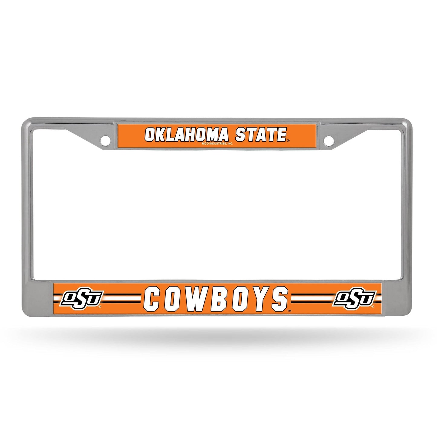 Oklahoma State Cowboys License Plate Frame Chrome Printed - ToylandEU