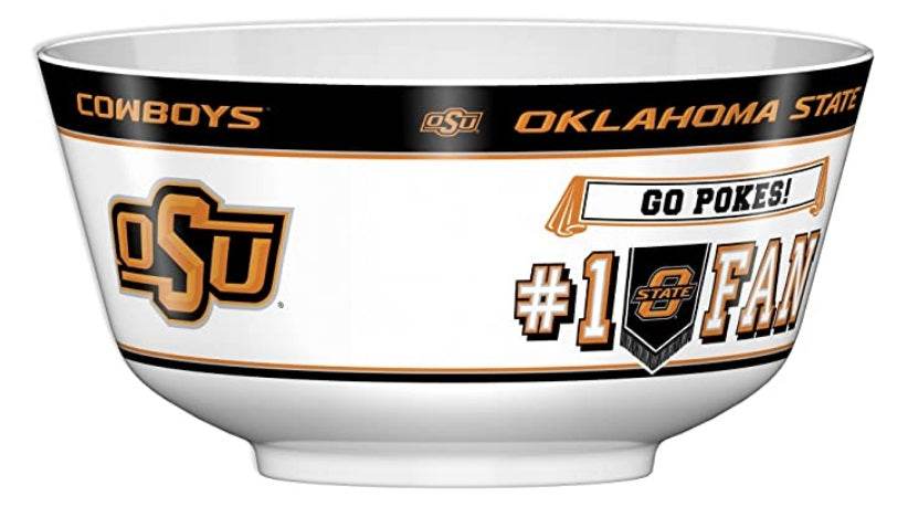 Oklahoma State Cowboys Party Bowl All Pro Melamine 2 Gallon - ToylandEU