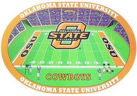 Oklahoma State Cowboys Placemats Set Of 4 Vinyl Heavy Duty - ToylandEU