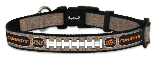 Oklahoma State Cowboys Reflective Football Pet Collar Small - ToylandEU