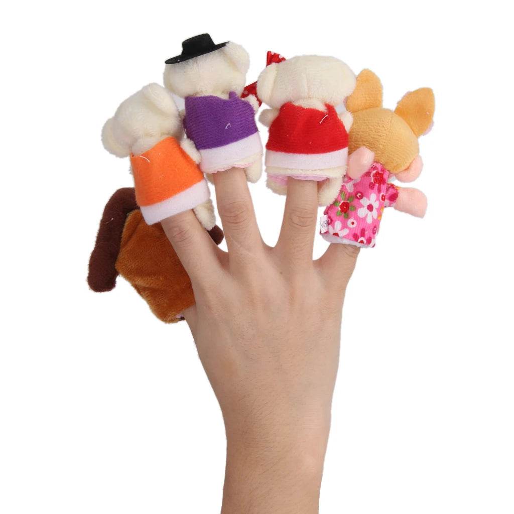 Old MacDonald's Farm Animal Finger Puppets for Creative Storytelling - ToylandEU