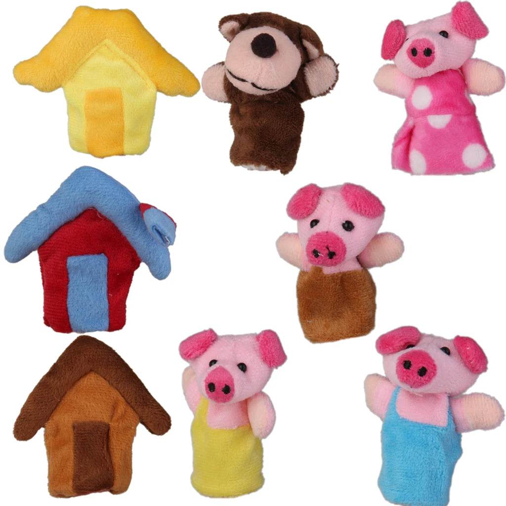 Old MacDonald's Farm Animal Finger Puppets for Creative Storytelling - ToylandEU