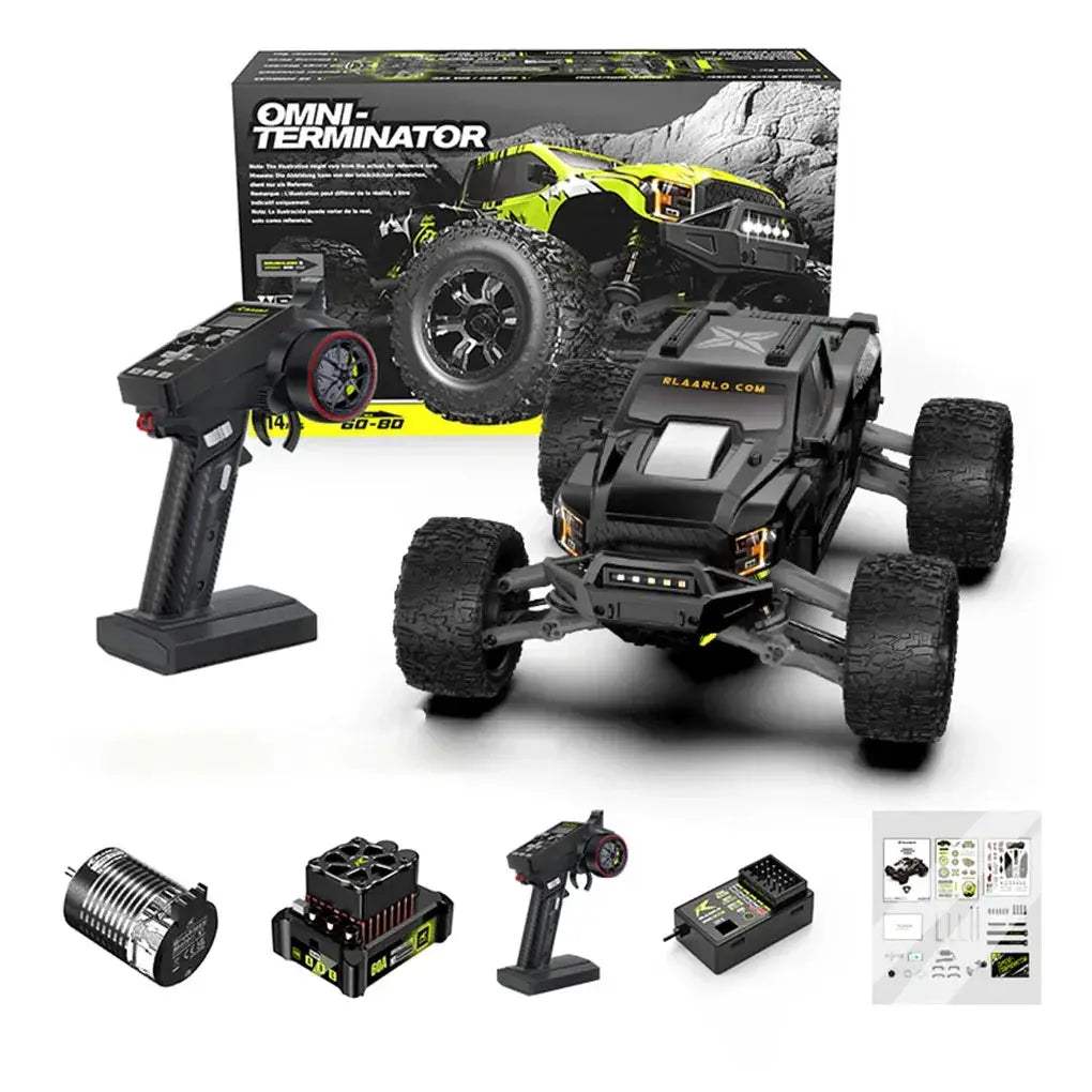 Omnipotent Terminator 4WD Brushless RC Monster Truck Off Road - ToylandEU