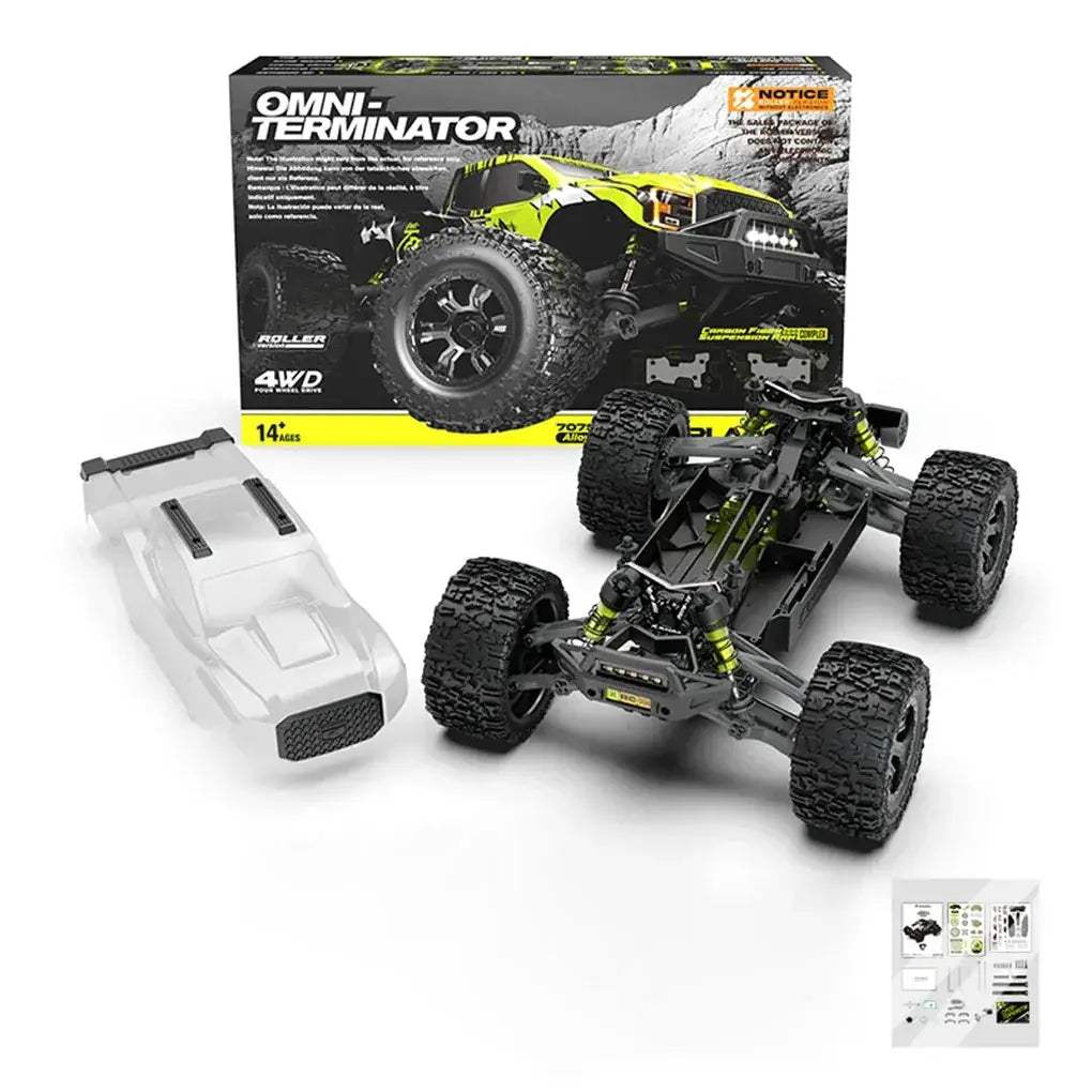Omnipotent Terminator 4WD Brushless RC Monster Truck Off Road - ToylandEU