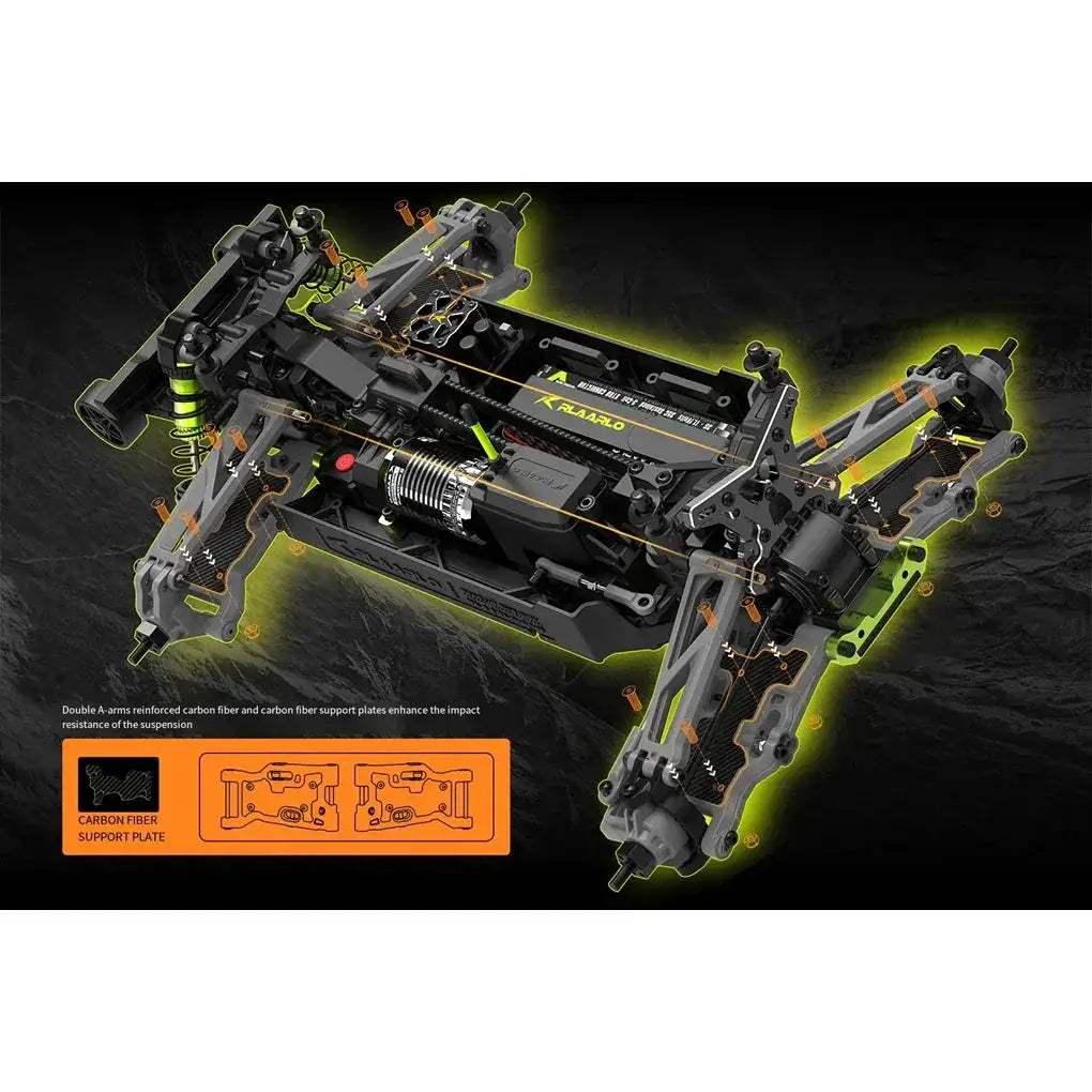 Omnipotent Terminator 4WD Brushless RC Monster Truck Off Road - ToylandEU