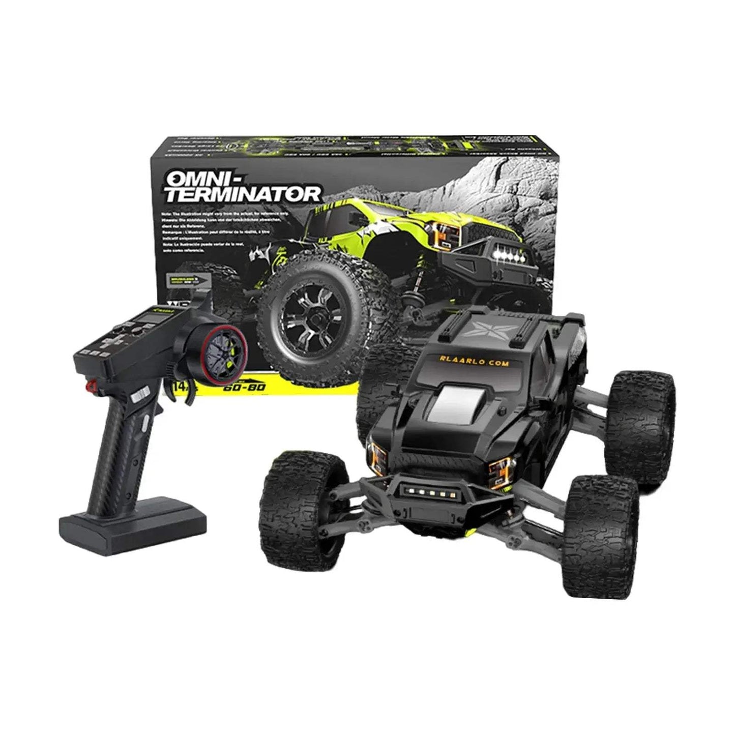 Omnipotent Terminator 4WD Brushless RC Monster Truck Off Road - ToylandEU