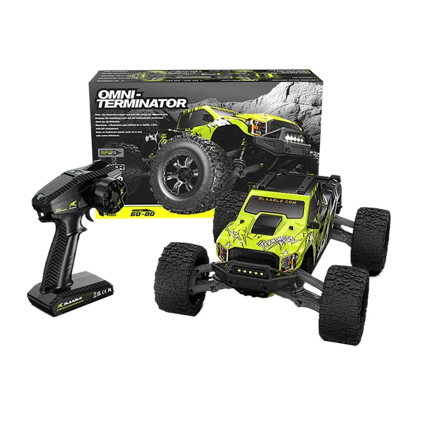 Omnipotent Terminator 4WD Brushless RC Monster Truck Off Road - ToylandEU