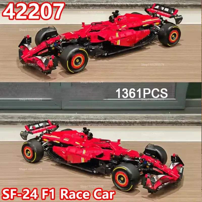 One Eight Scale Racing Car Kit For Creative Mechanical MOC - ToylandEU