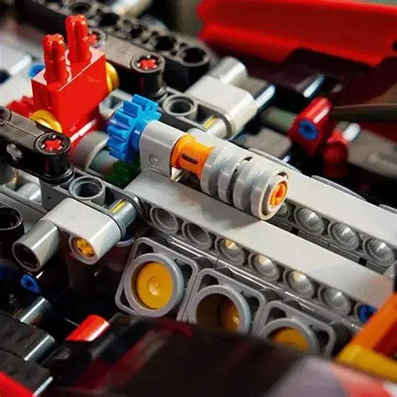 One Eight Scale Racing Car Kit For Creative Mechanical MOC - ToylandEU