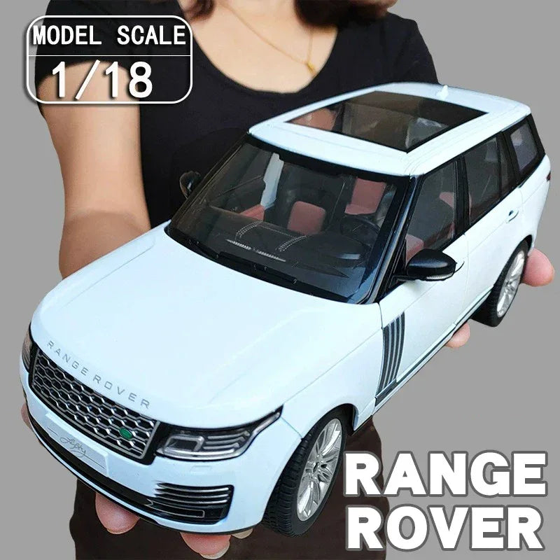One Eighteen Scale Land Rover Range Rover Diecast Model Car With Sound Light - ToylandEU