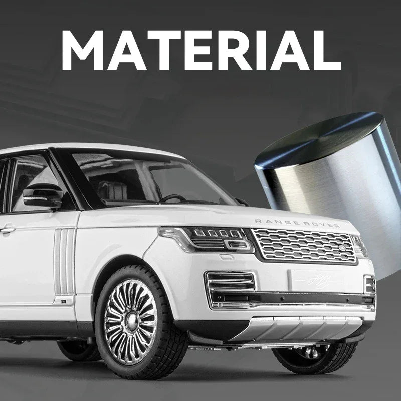 One Eighteen Scale Land Rover Range Rover Diecast Model Car With Sound Light - ToylandEU