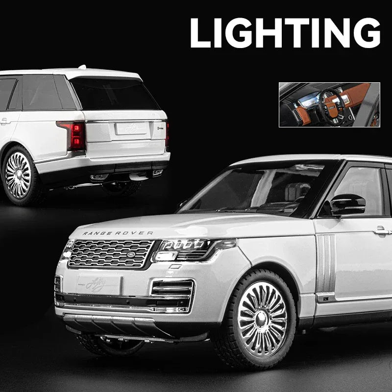 One Eighteen Scale Land Rover Range Rover Diecast Model Car With Sound Light - ToylandEU