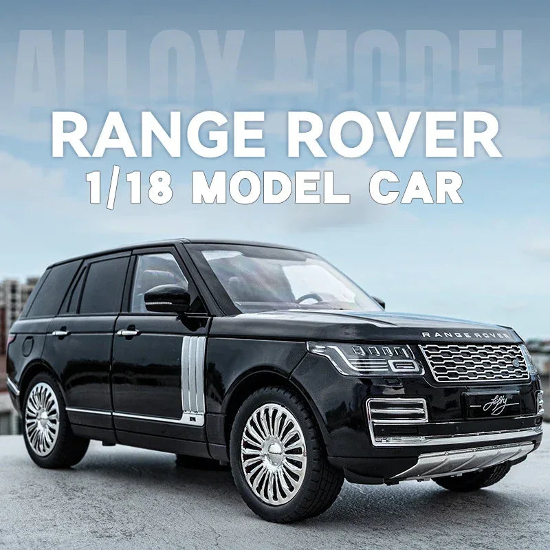 One Eighteen Scale Land Rover Range Rover Diecast Model Car With Sound Light - ToylandEU