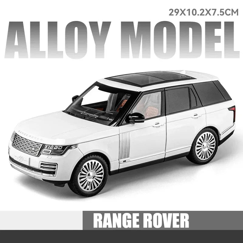 One Eighteen Scale Land Rover Range Rover Diecast Model Car With Sound Light - ToylandEU