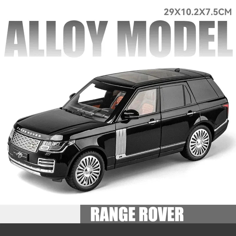 One Eighteen Scale Land Rover Range Rover Diecast Model Car With Sound Light - ToylandEU