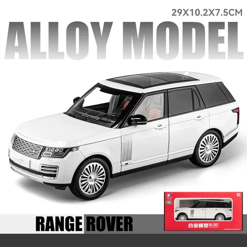 One Eighteen Scale Land Rover Range Rover Diecast Model Car With Sound Light - ToylandEU