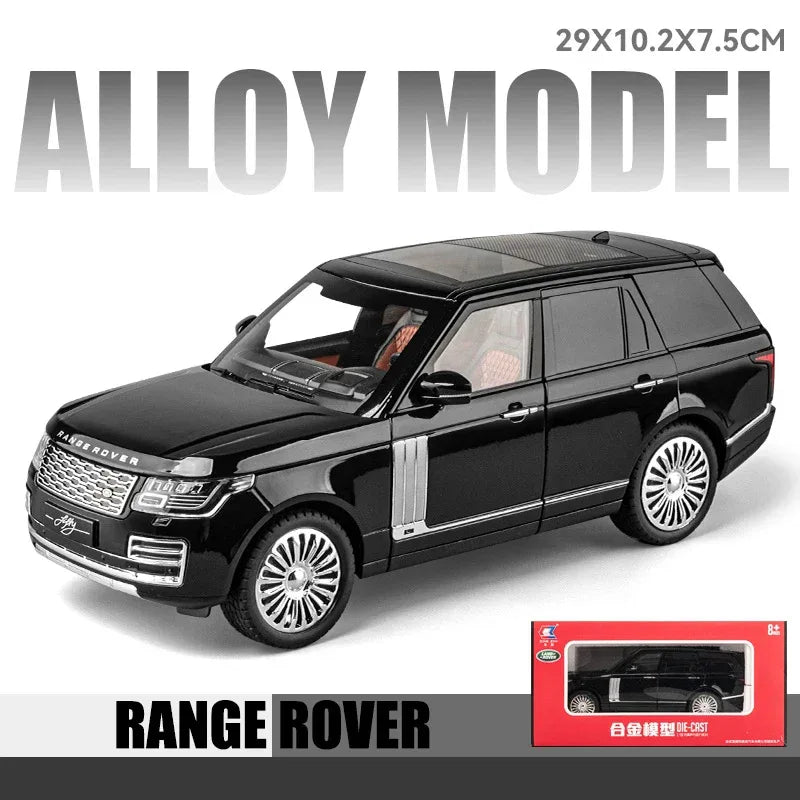 One Eighteen Scale Land Rover Range Rover Diecast Model Car With Sound Light - ToylandEU