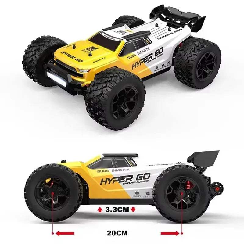 One Fourteenth Scale 4WD Brushless RC Car High Speed - ToylandEU
