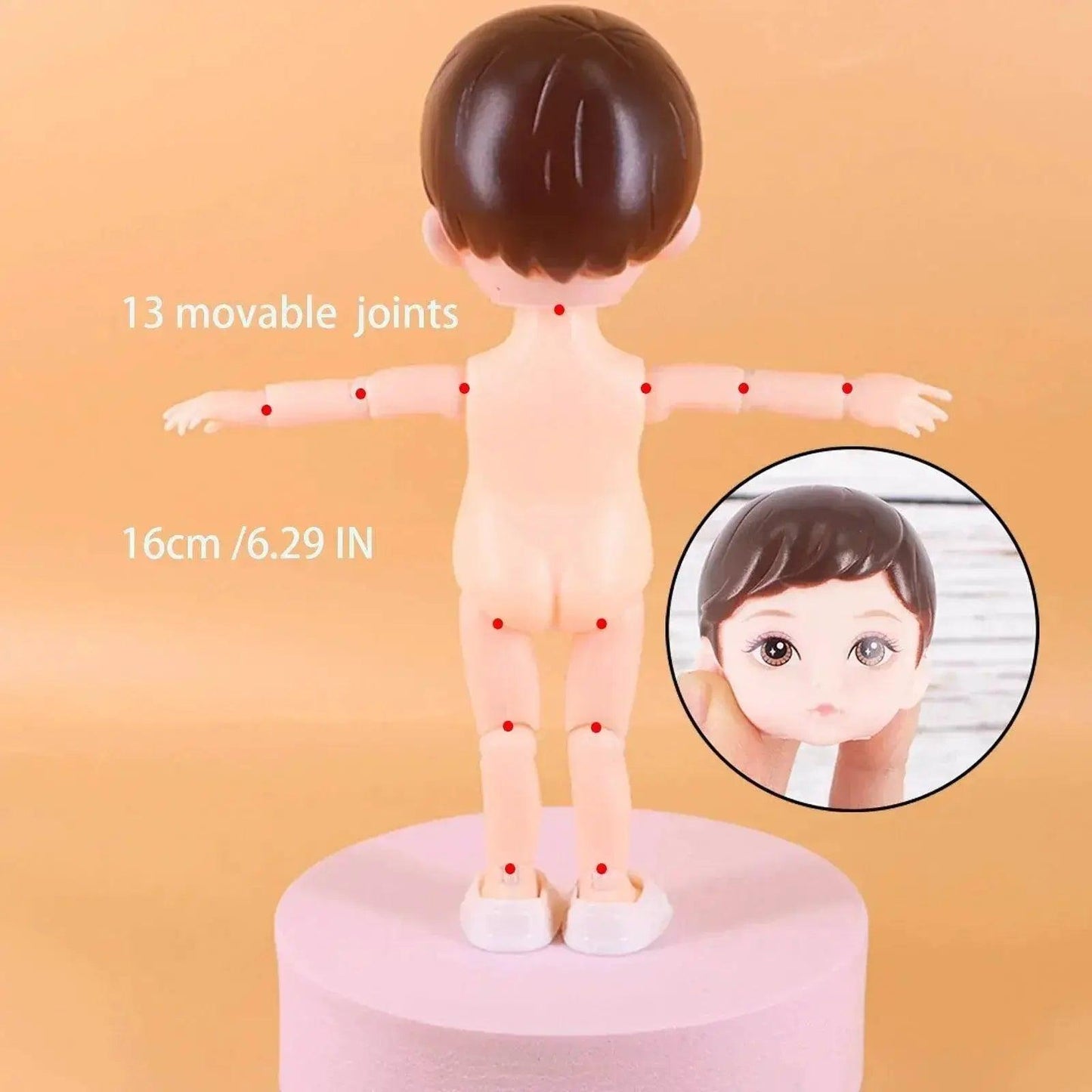  One Piece 6 Inches Cute Baby Dolls for Kids Birthday Gift -  ToylandEU™