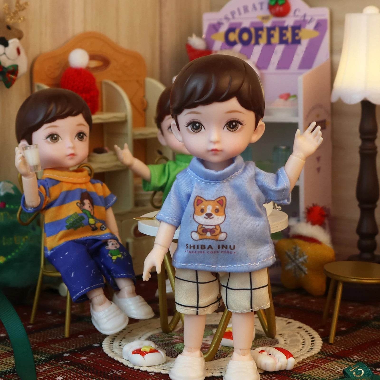 One Piece 6 Inches Cute Baby Dolls with Movable Joints - ToylandEU