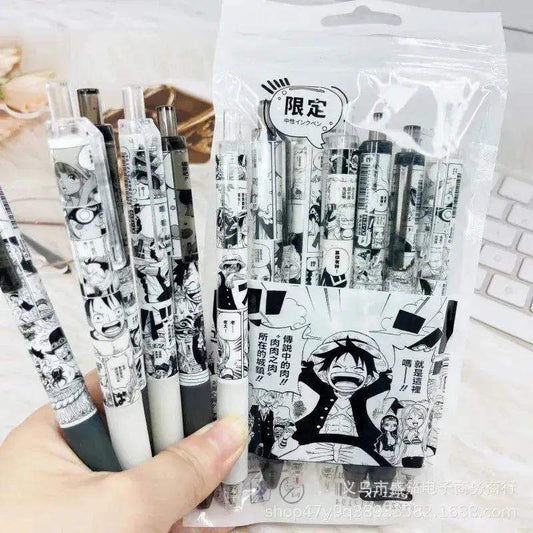  One Piece Gel Pens Set 0.5mm Black Ink Smooth Writing -  ToylandEU™