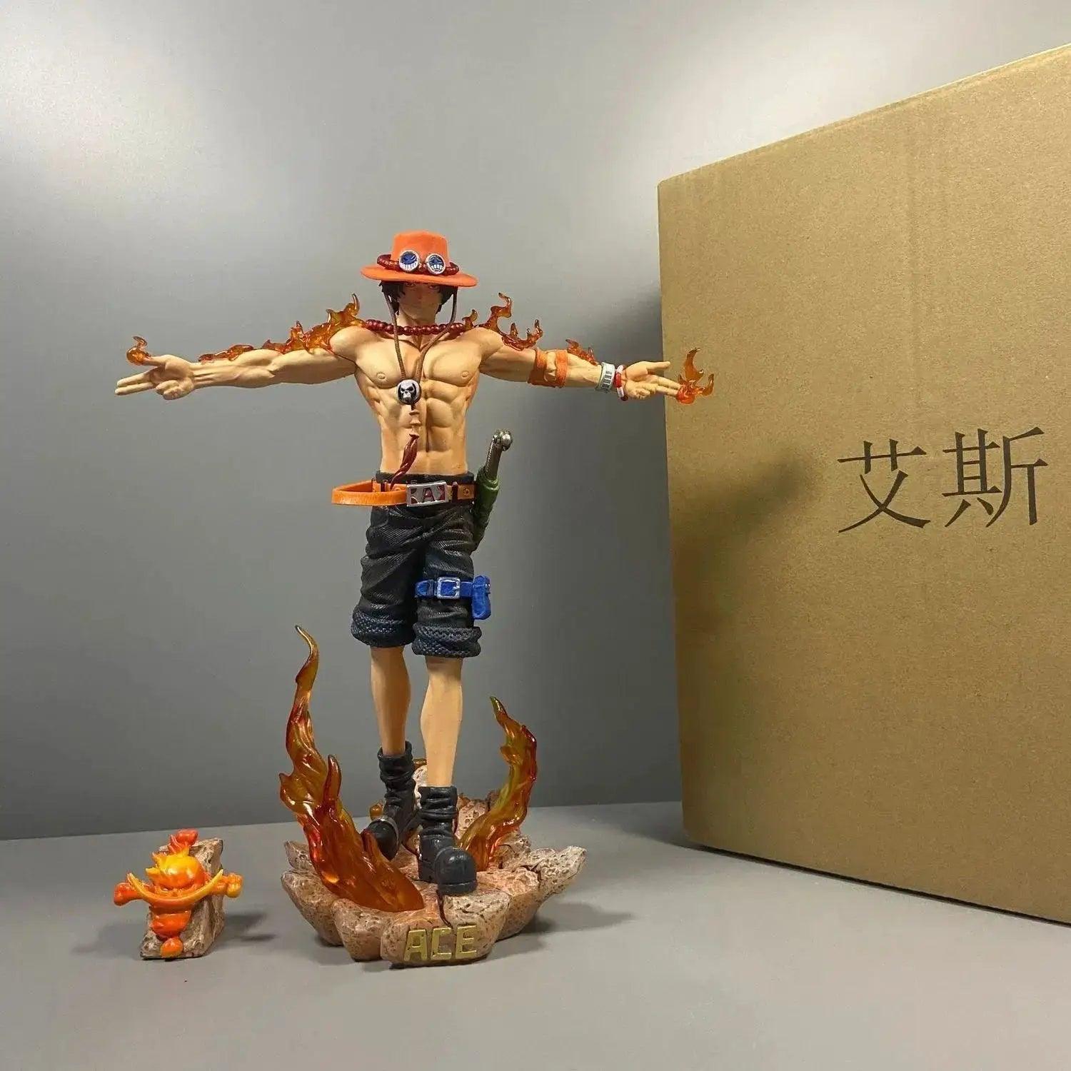  One Piece Ace Figure Premium 27cm Collectible Anime Statue -  ToylandEU™