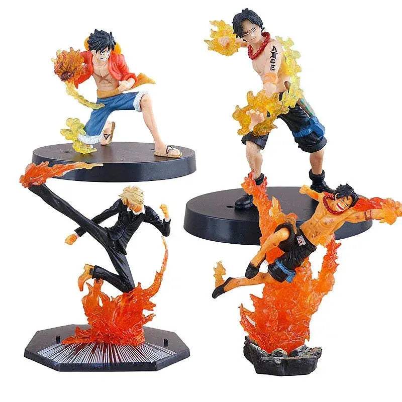 One Piece Anime Action Figure PVC Battle Series Luffy Zoro - ToylandEU