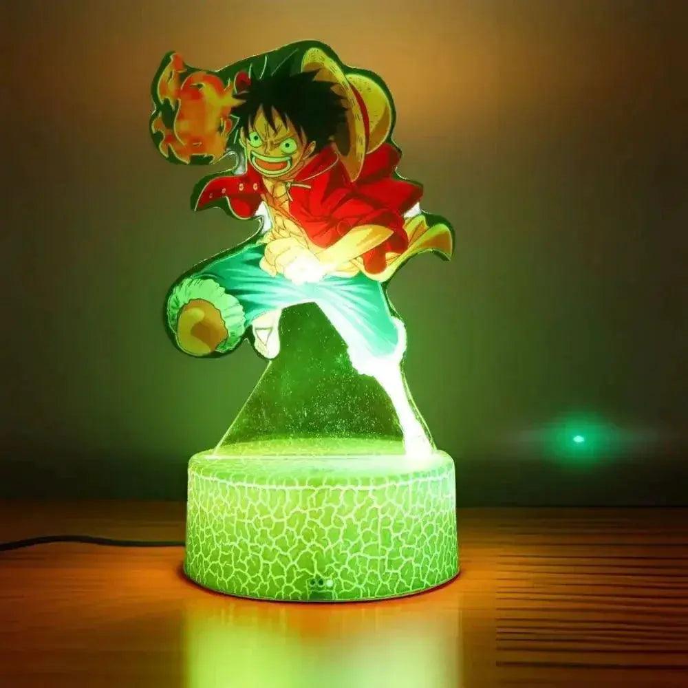  One Piece Anime Figures 3D Lamp PVC Action Collection Model Toys LED Night Light -  ToylandEU™