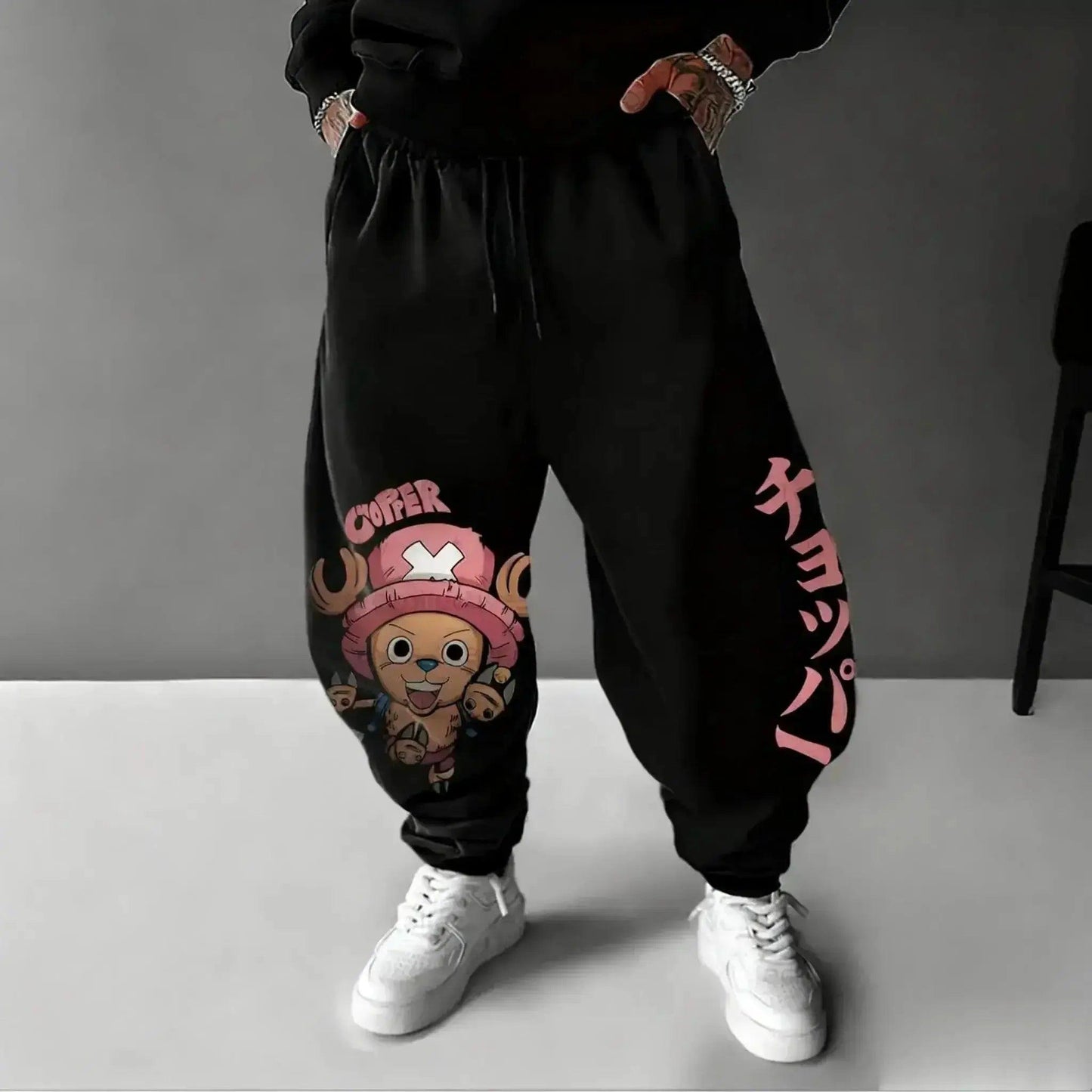  One Piece Anime Joggers Comfortable Fit Luffy Graphic -  ToylandEU™
