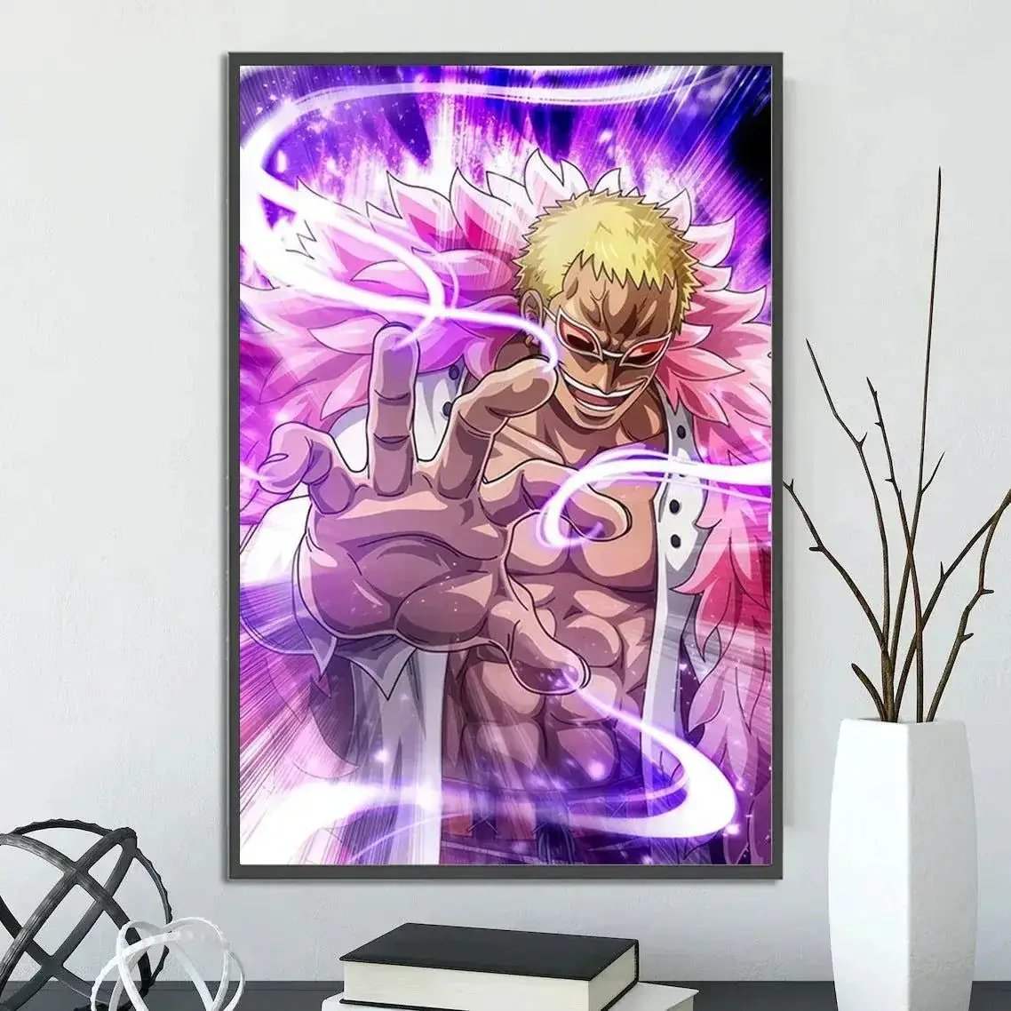 One Piece SelfAdhesive Anime Poster Wall Art For Bedroom Decor - ToylandEU