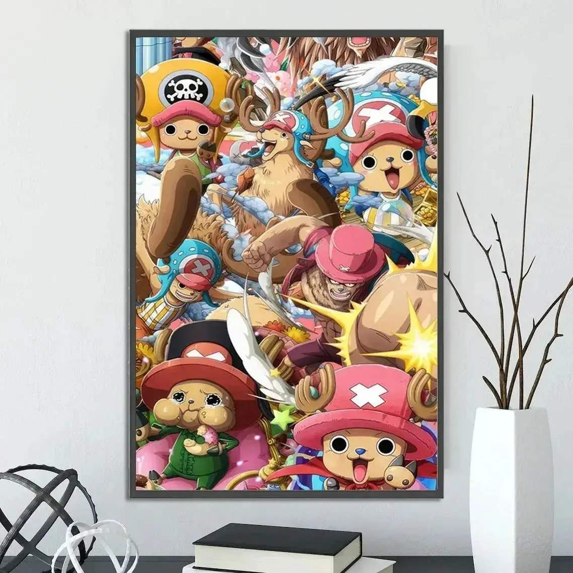 One Piece SelfAdhesive Anime Poster Wall Art For Bedroom Decor - ToylandEU