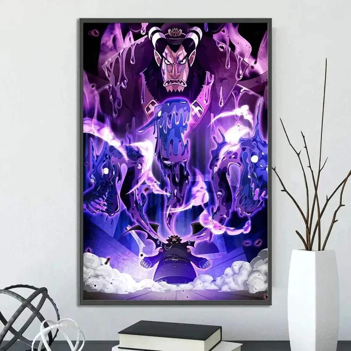 One Piece SelfAdhesive Anime Poster Wall Art For Bedroom Decor - ToylandEU