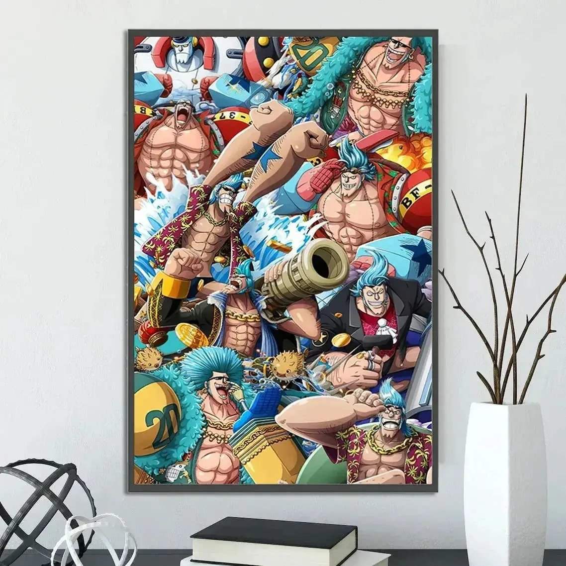 One Piece SelfAdhesive Anime Poster Wall Art For Bedroom Decor - ToylandEU