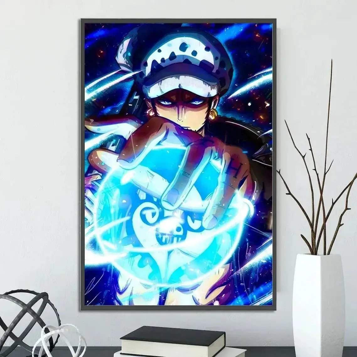 One Piece SelfAdhesive Anime Poster Wall Art For Bedroom Decor - ToylandEU