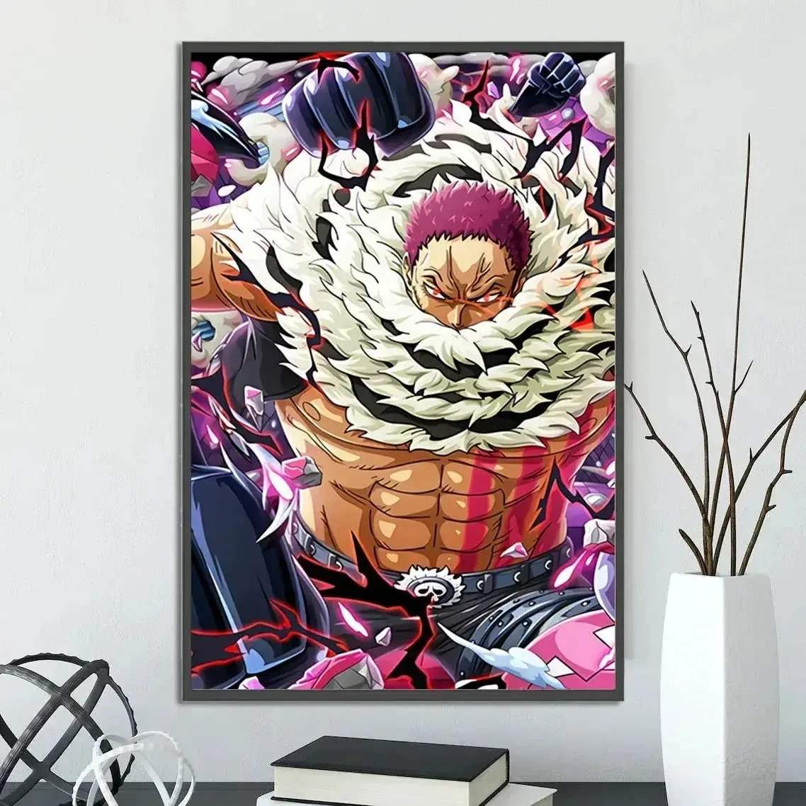 One Piece SelfAdhesive Anime Poster Wall Art For Bedroom Decor - ToylandEU